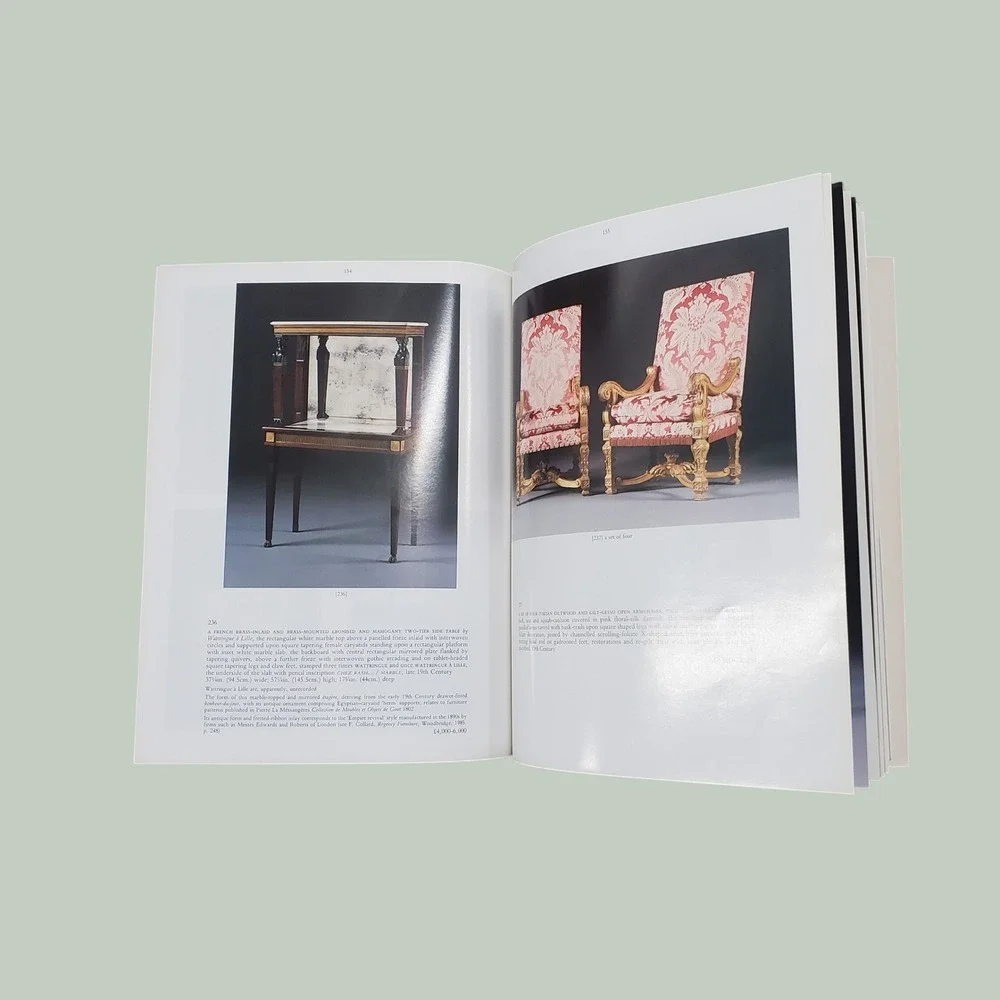 Christie's London 1993 Fine French and Continental Furniture Tapestries Catalog